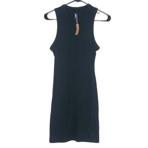 Skims Cotton Ribbed Sleeveless Mini Dress Size Large
